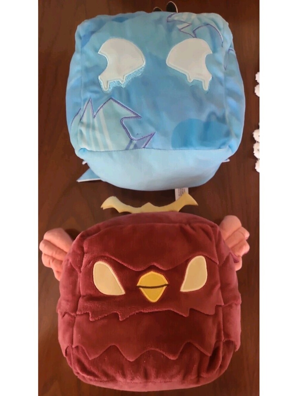 Phatmojo Roblox Blox Fruits Red Falcon & Ice Fruit Deluxe 8" Soft Stuffed Plush